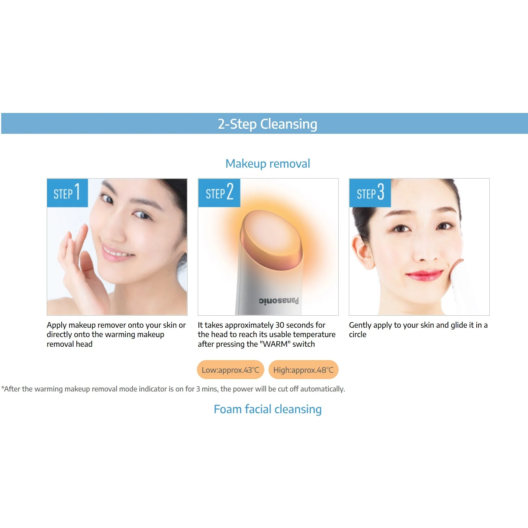 Panasonic Micro-foam Cleaning System EH-SC65 - Image 7