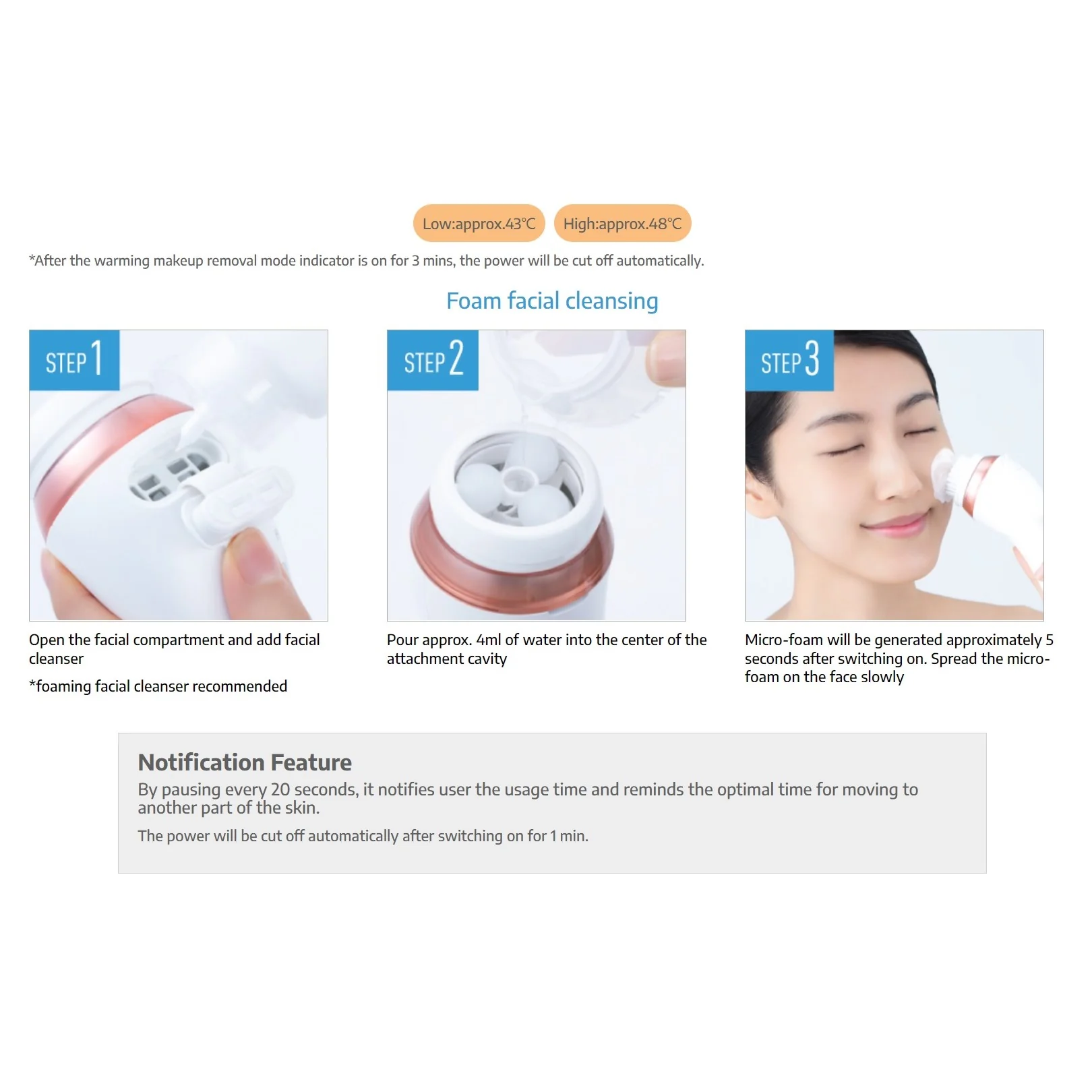 Panasonic Micro-foam Cleaning System EH-SC65 - Image 8