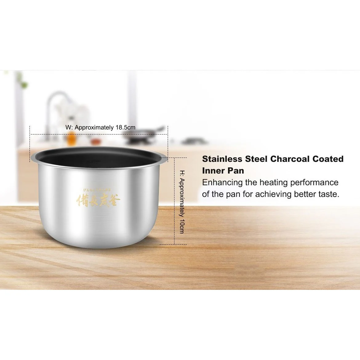 Panasonic IH rice cooker SR-AC071 - 3 pin UK plug - Image 7