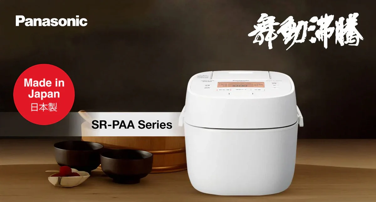Panasonic Rice Cooker SR-PAA100/180 1.0L/1.8L (Made in Japan) - Image 2
