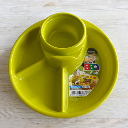 Party/BBQ Dish Green (Made in Japan)
