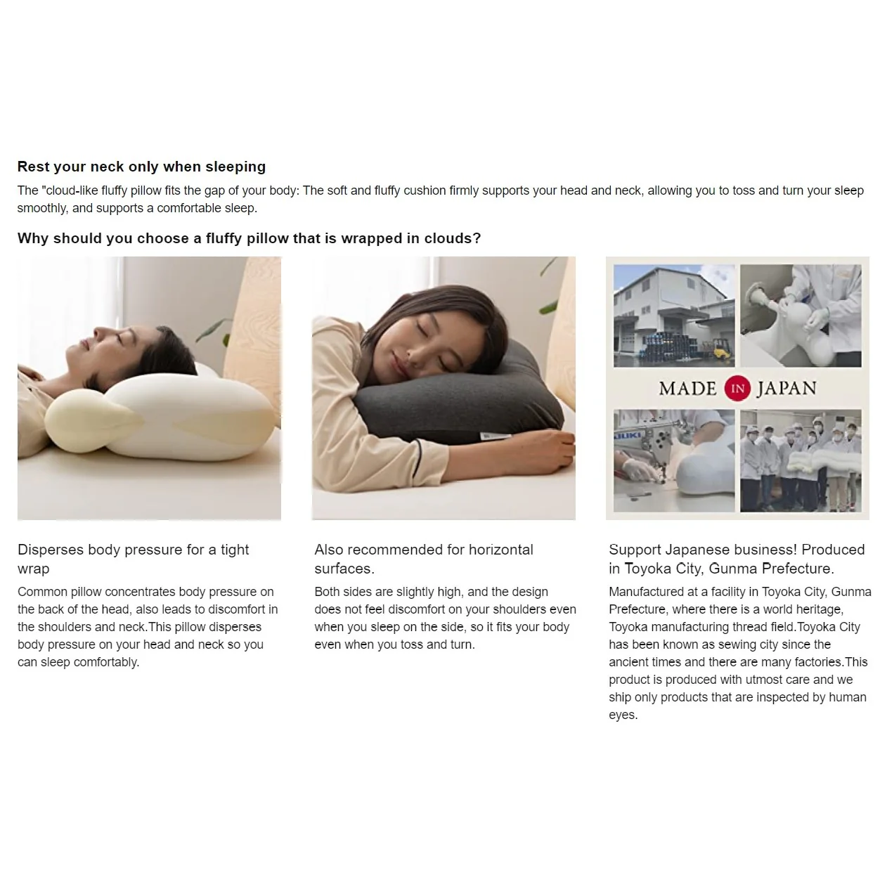 Polyurethane Foam Pillow (Made in Japan) - Image 9