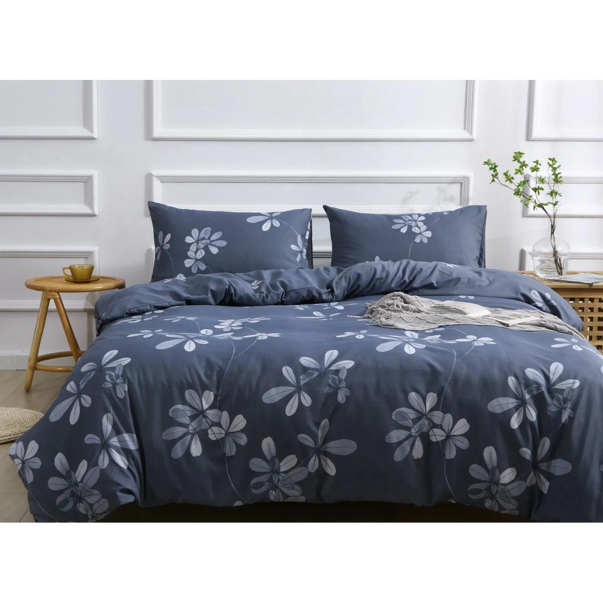 Premium Bedding Set (Fitted Sheet + Duvet Cover + Pillowcases) - Image 4