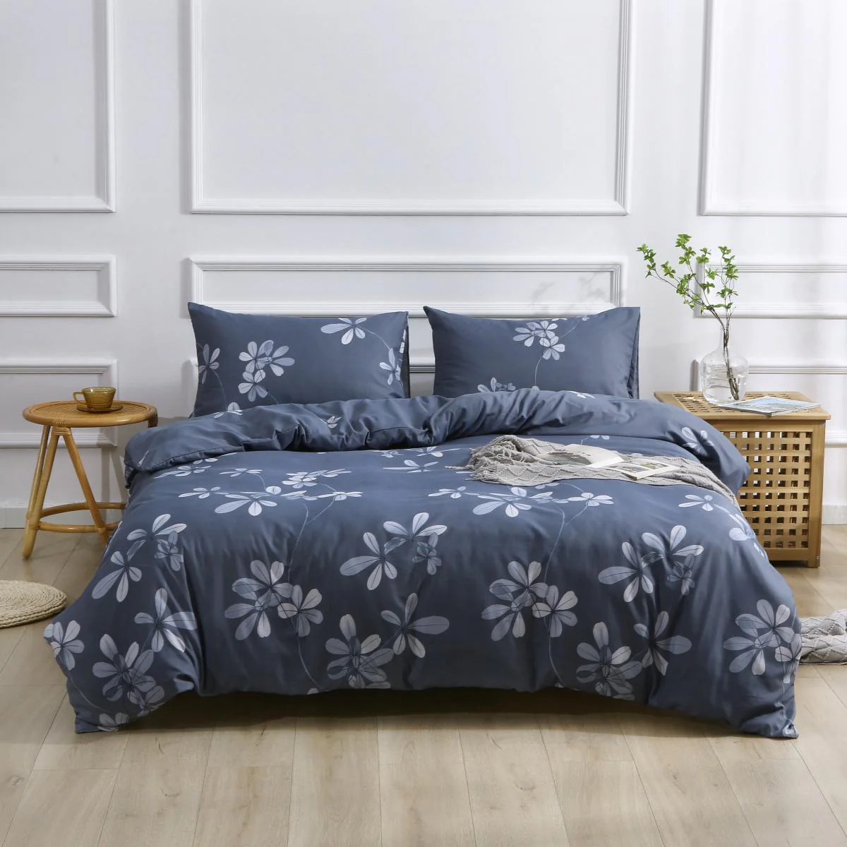 Premium Bedding Set (Fitted Sheet + Duvet Cover + Pillowcases) - Image 5