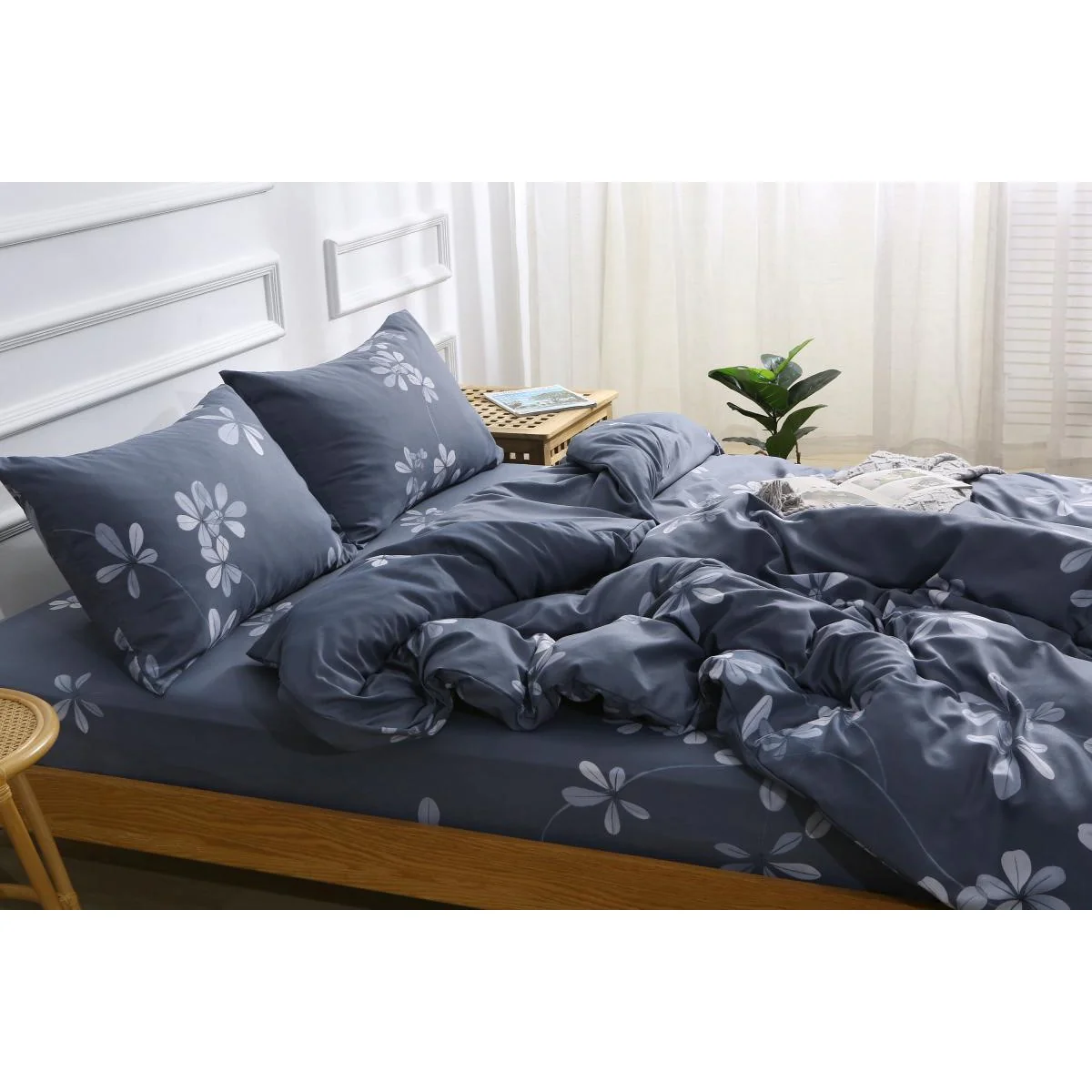 Premium Bedding Set (Fitted Sheet + Duvet Cover + Pillowcases) - Image 6