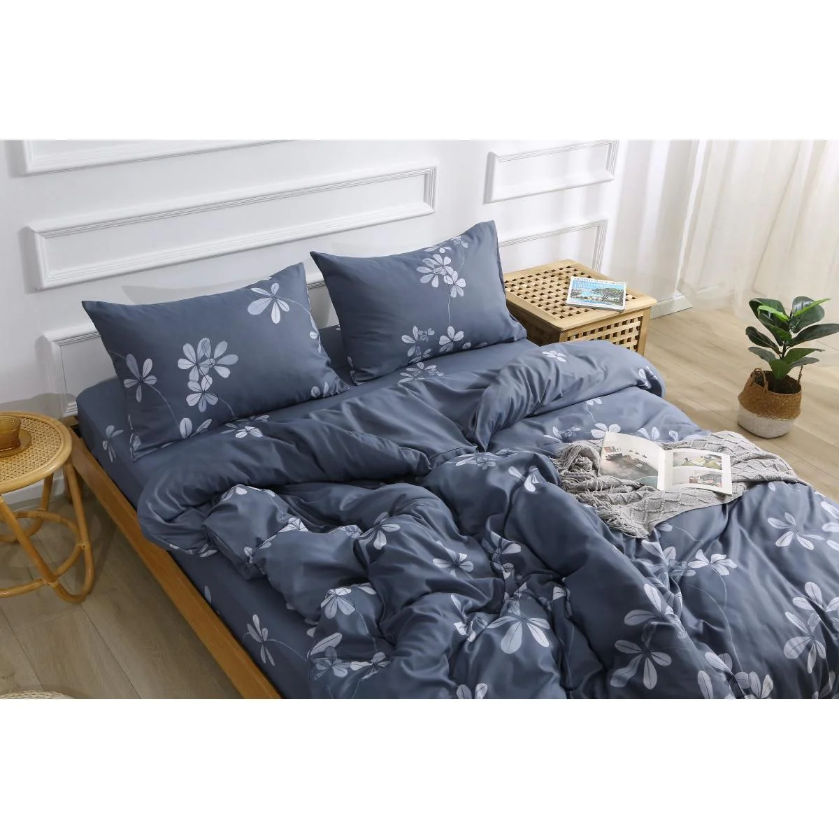 Premium Bedding Set (Fitted Sheet + Duvet Cover + Pillowcases) - Image 7
