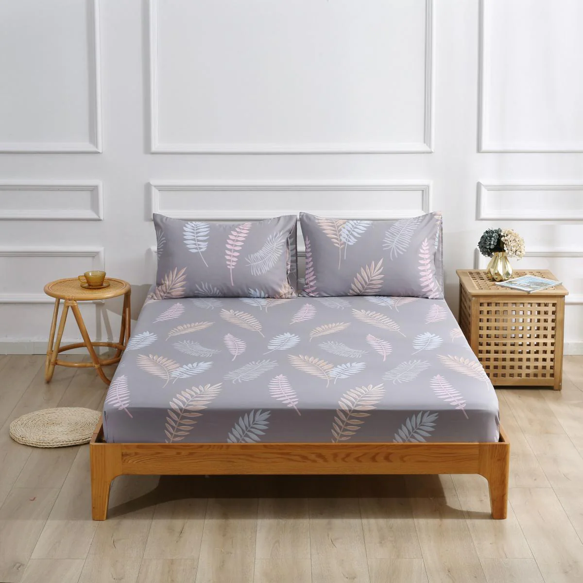 Premium Bedding Set (Fitted Sheet + Duvet Cover + Pillowcases) - Image 3