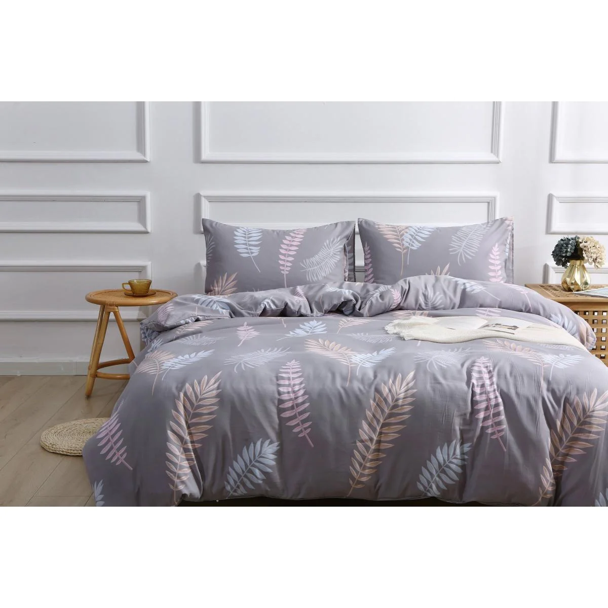 Premium Bedding Set (Fitted Sheet + Duvet Cover + Pillowcases) - Image 5