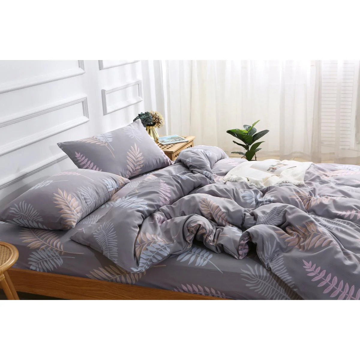 Premium Bedding Set (Fitted Sheet + Duvet Cover + Pillowcases) - Image 7