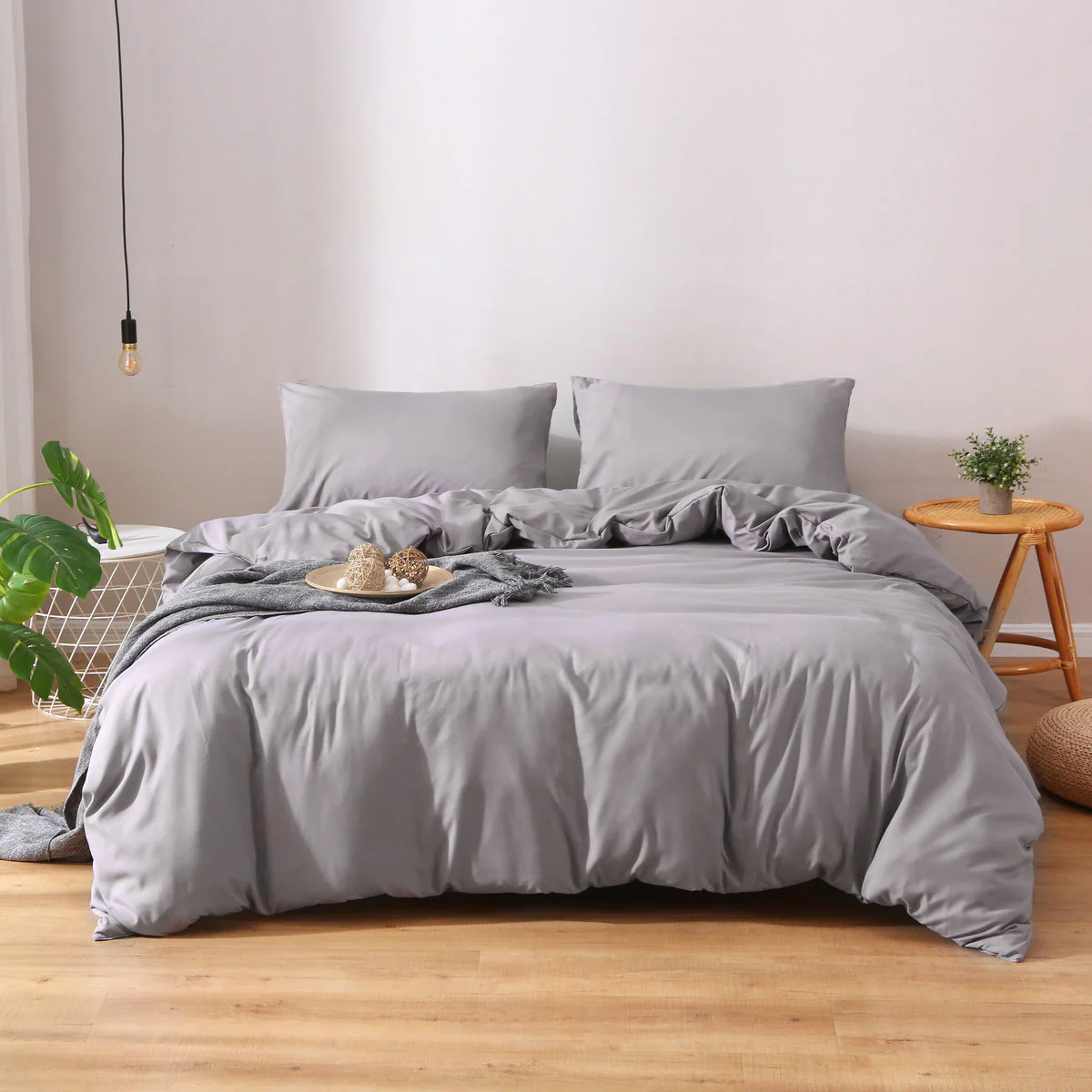 Premium Bedding Set (Fitted Sheet + Duvet Cover + Pillowcases) - Image 5