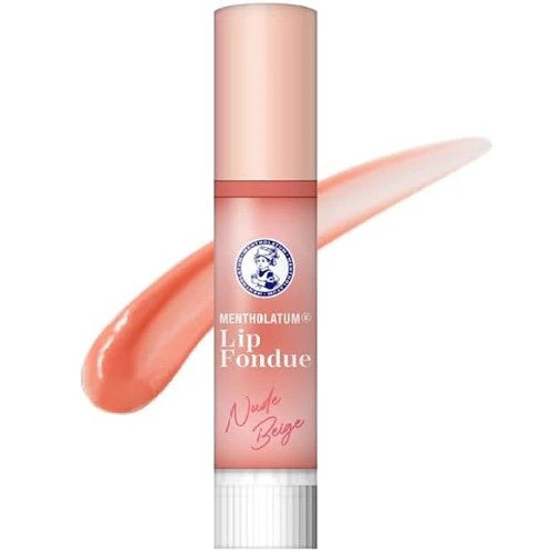 Rohto Mentholatum Lip Fondue - Nude Beige (Made in Japan) - Image 2