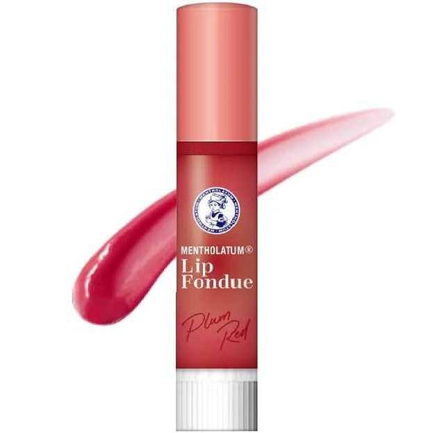 Rohto Mentholatum Lip Fondue - Plum Red (Made in Japan) - Image 2
