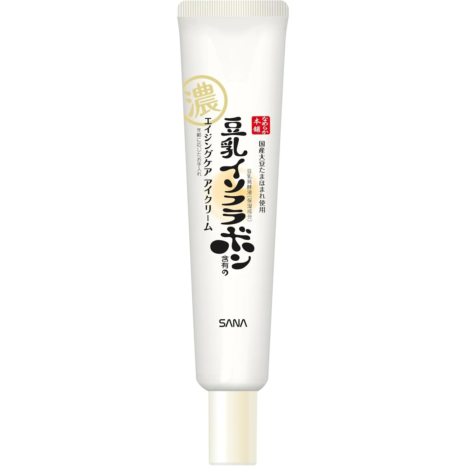Sana Nameraka Honpo Soy Milk Isoflavone Wrinkle Eye Cream - 30g - Image 4