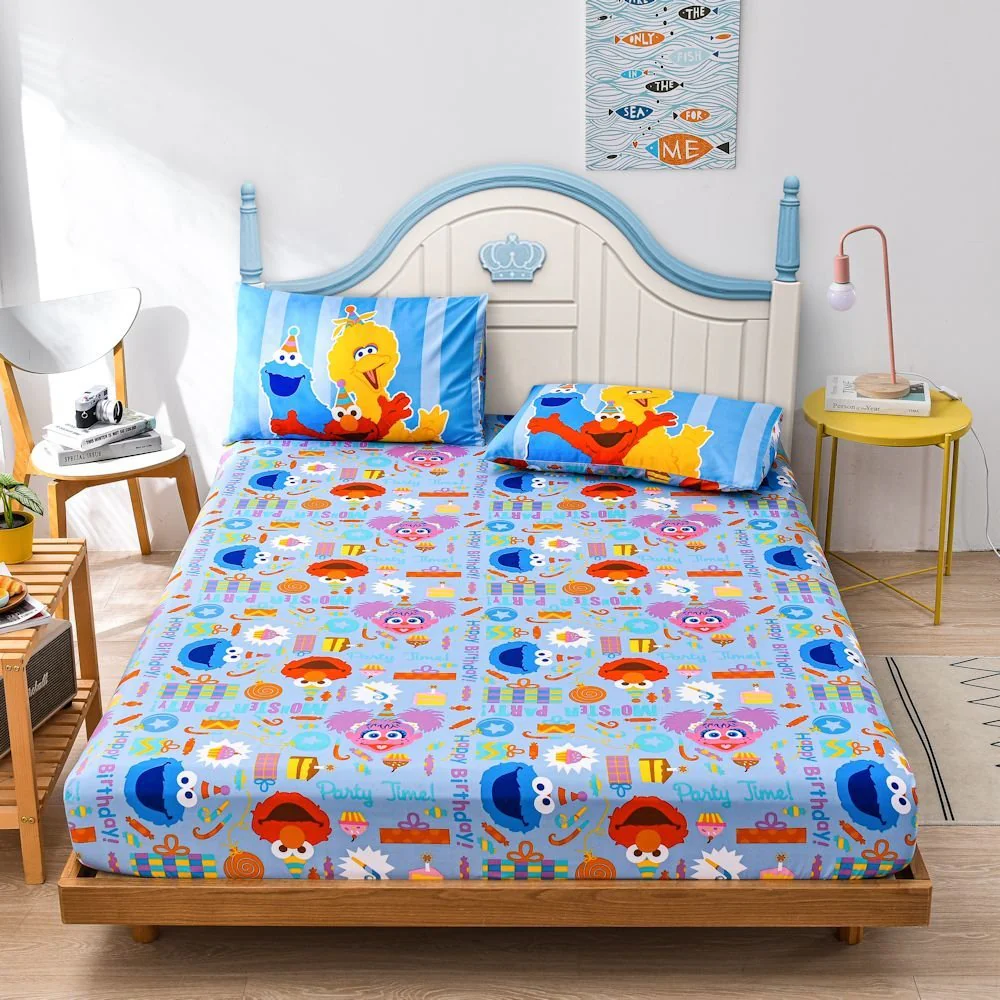 Sesame Street (Fitted Sheet + Pillow case + Quilt Cover) - Image 4