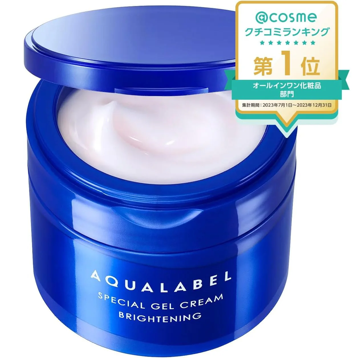 Shiseido Aqua label Special Brightening Gel Cream All-In-One Care 90g - Image 2