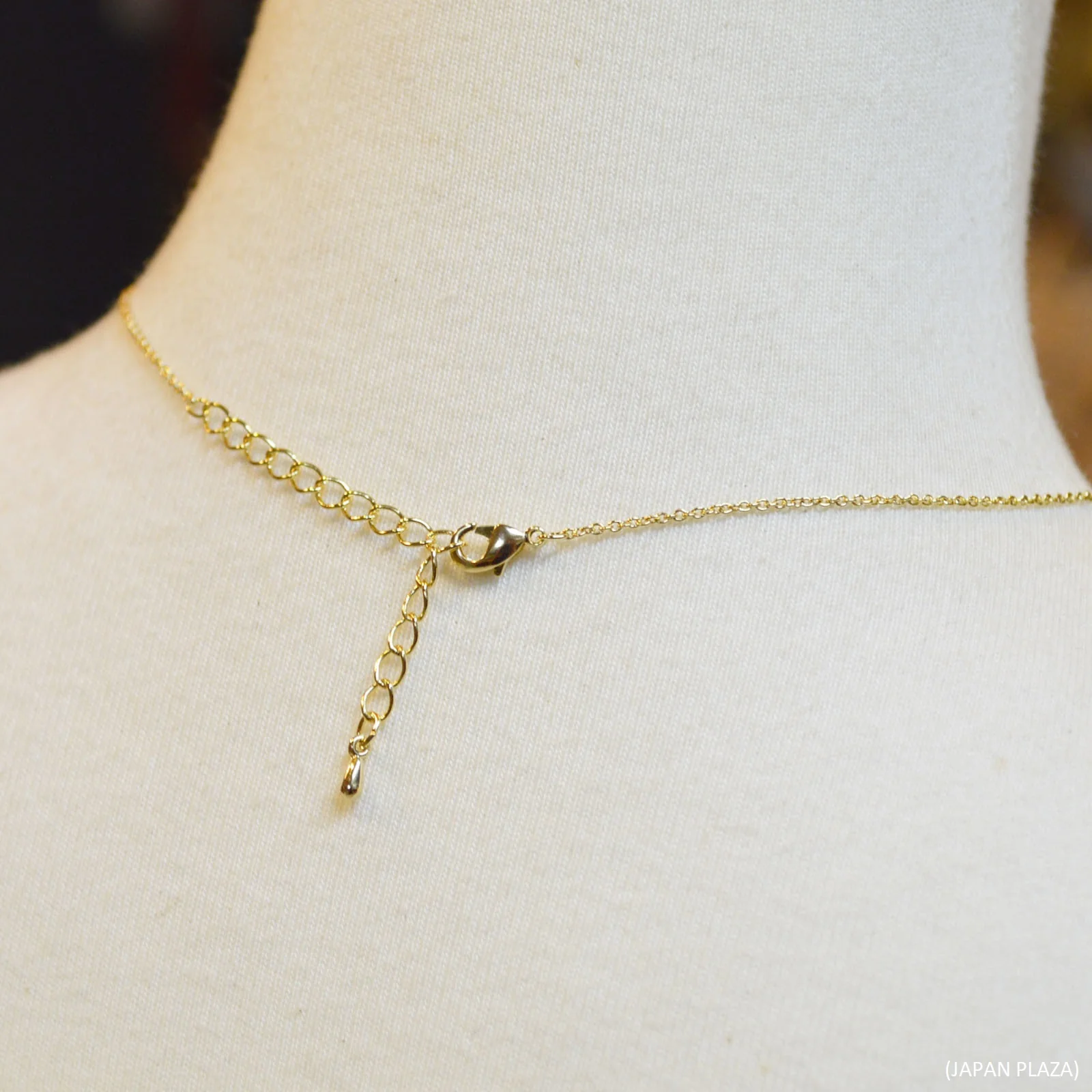Square Enamel Gold Plating Necklace (Made in Korea) - Image 6