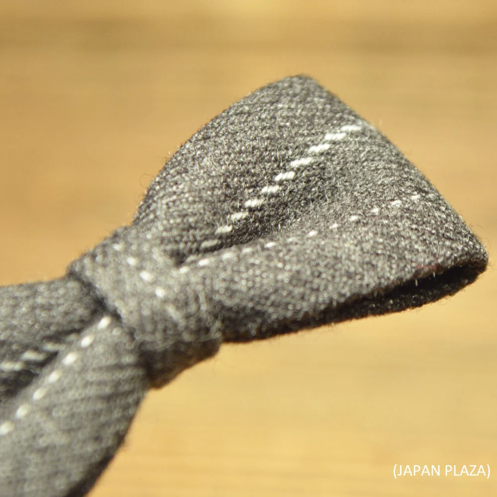 Stripe Ribbon Hair Pin (Made in Korea) - Image 4