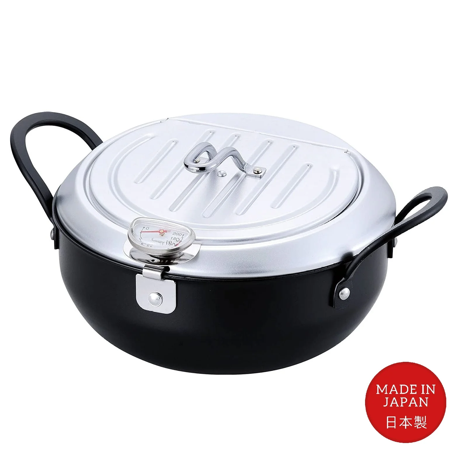 Tempura Pot with Lid 20/24cm (Made In Japan)