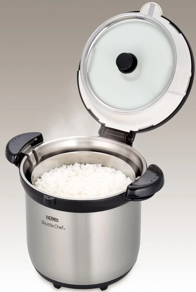 Thermos Vacuum Insulated Cooker Shuttle Chef KBG-4500 SS/Brown 4.5L - Image 8