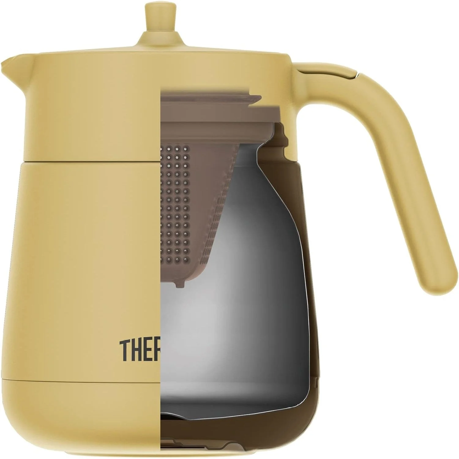 Thermos Vacuum Insulated Teapot with Strainer 23.7 fl oz (700 ml) - Image 10