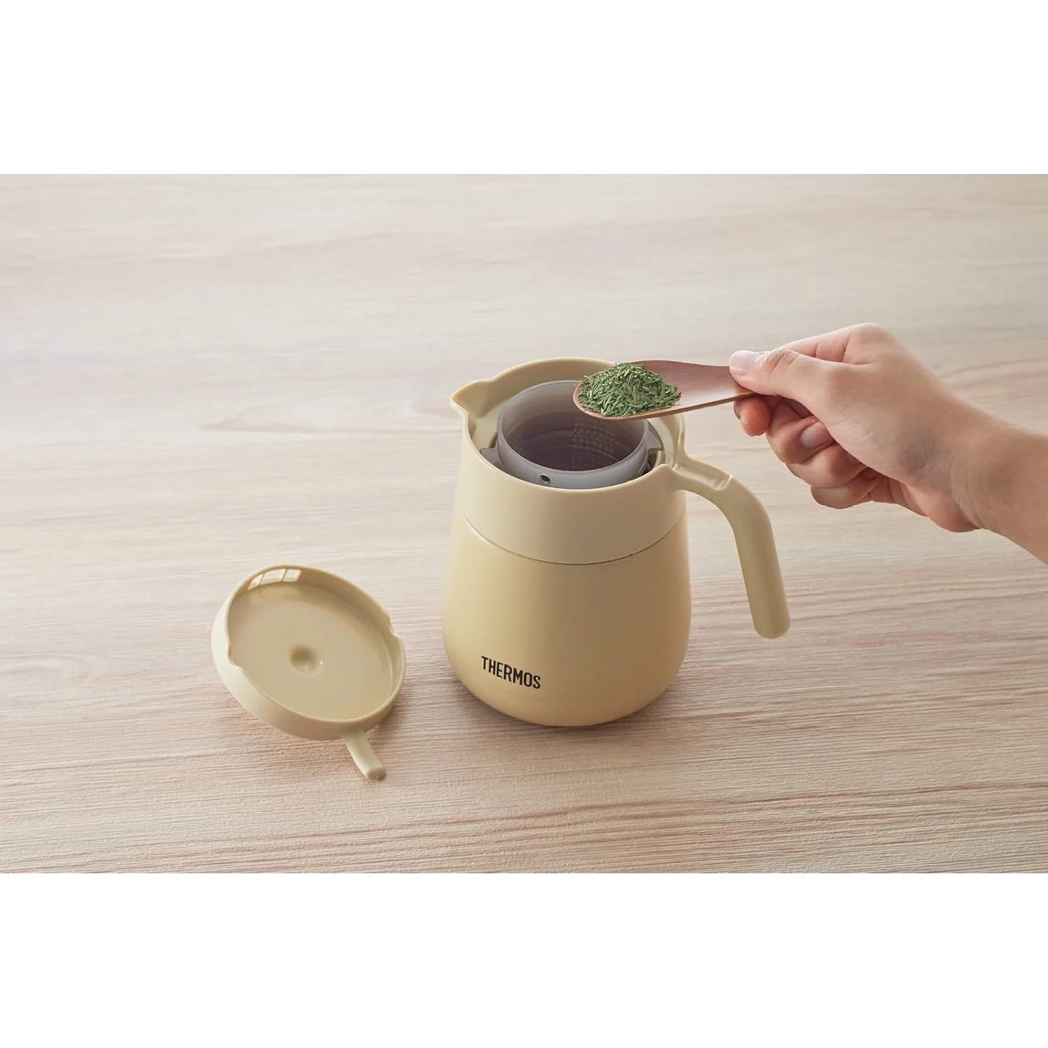 Thermos Vacuum Insulated Teapot with Strainer 23.7 fl oz (700 ml) - Image 14