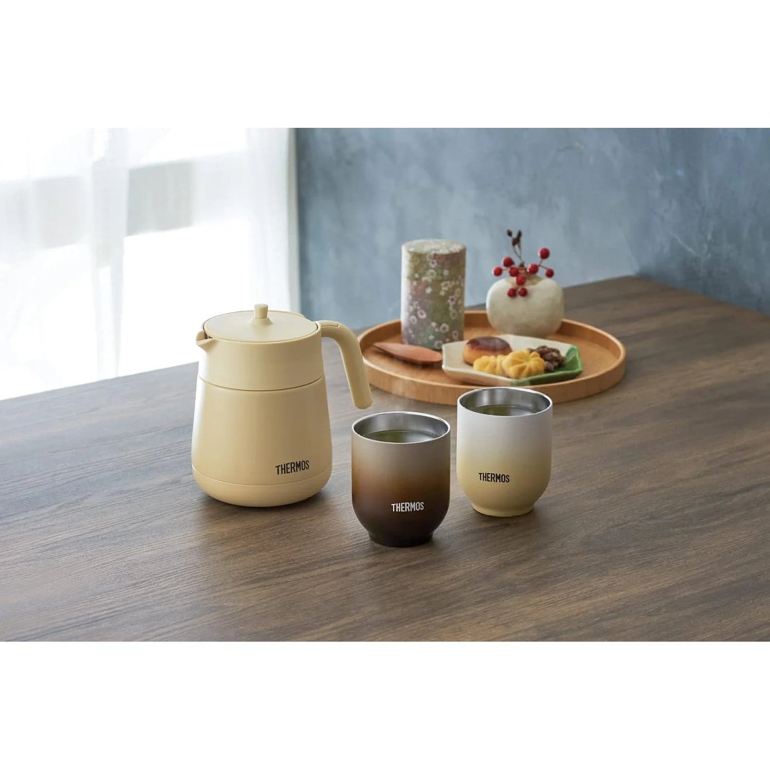 Thermos Vacuum Insulated Teapot with Strainer 23.7 fl oz (700 ml) - Image 15