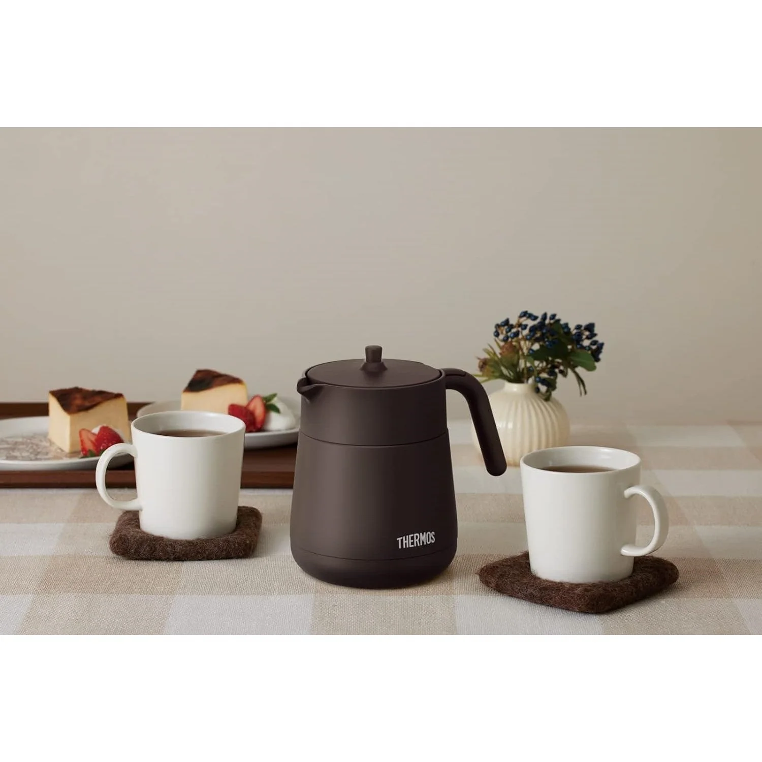 Thermos Vacuum Insulated Teapot with Strainer 23.7 fl oz (700 ml) - Image 21