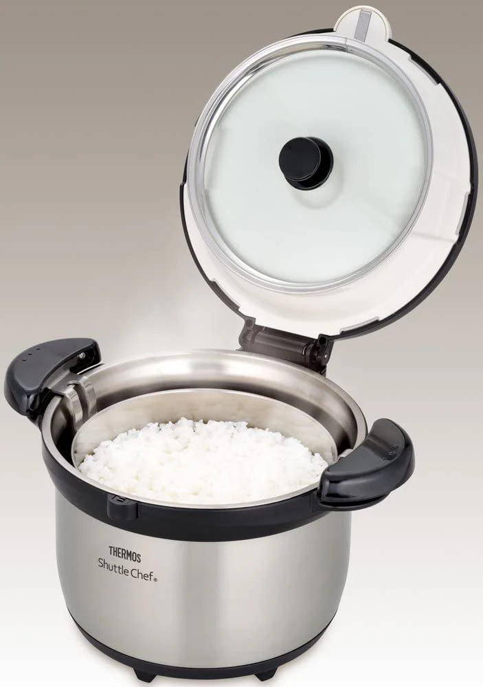 Thermos Vacuum Insulated Cooker Shuttle Chef KBG-3000 SS/Brown 3.0L (3-5 persons) - Image 10