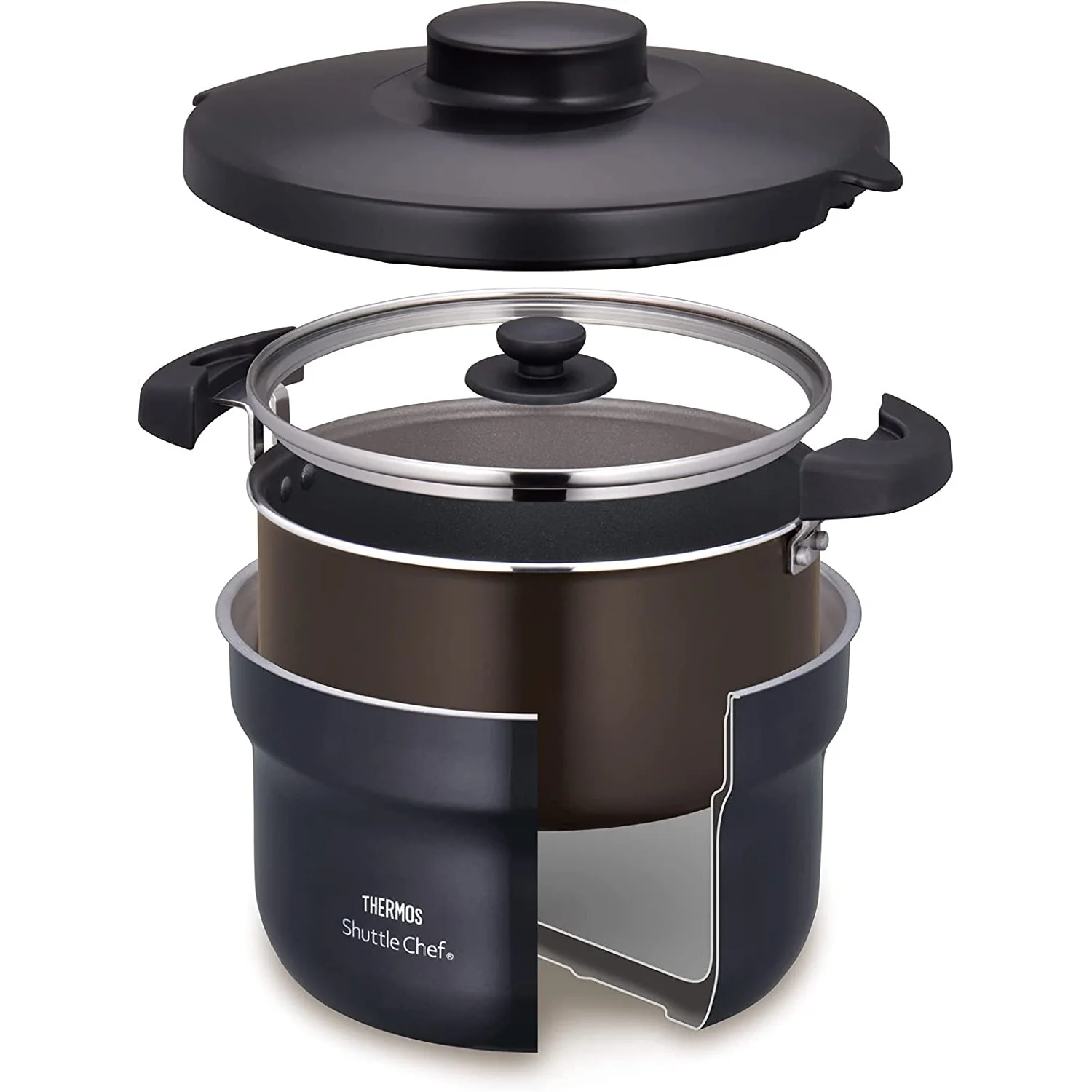 Thermos Vacuum Insulated Cooker Shuttle Chef KBJ-3001 2.8L - Image 7
