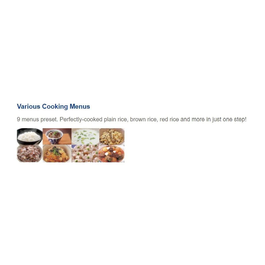 Tiger Rice Cooker JBV-S10S/JBV-S18S 1.0L/1.8L (Made in Japan) - Image 4