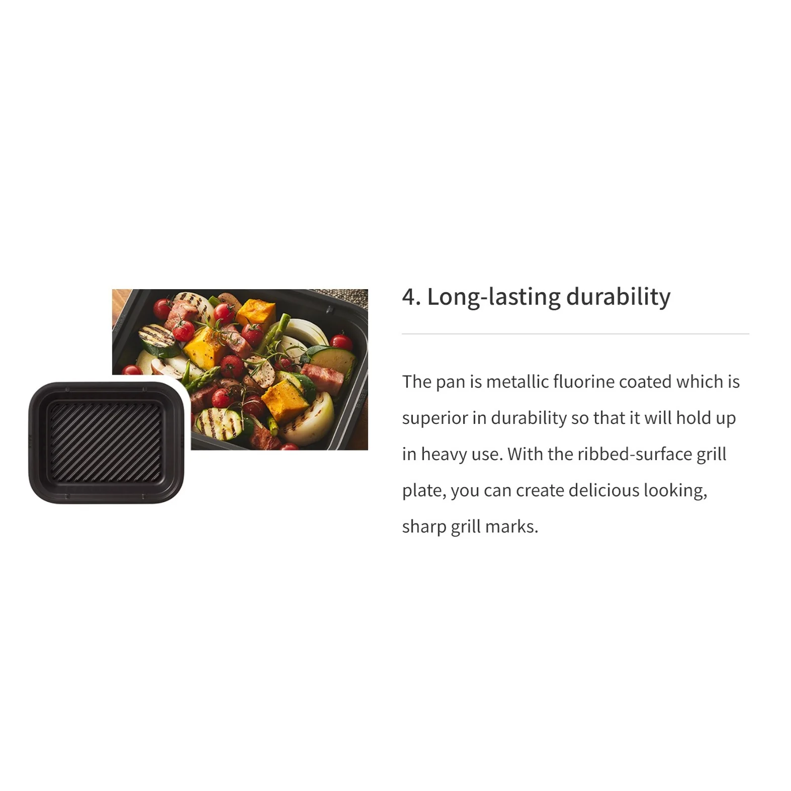 Tiger Griddle Cooking Wares/Compact Electric Skillet CRL-A30S - Image 10