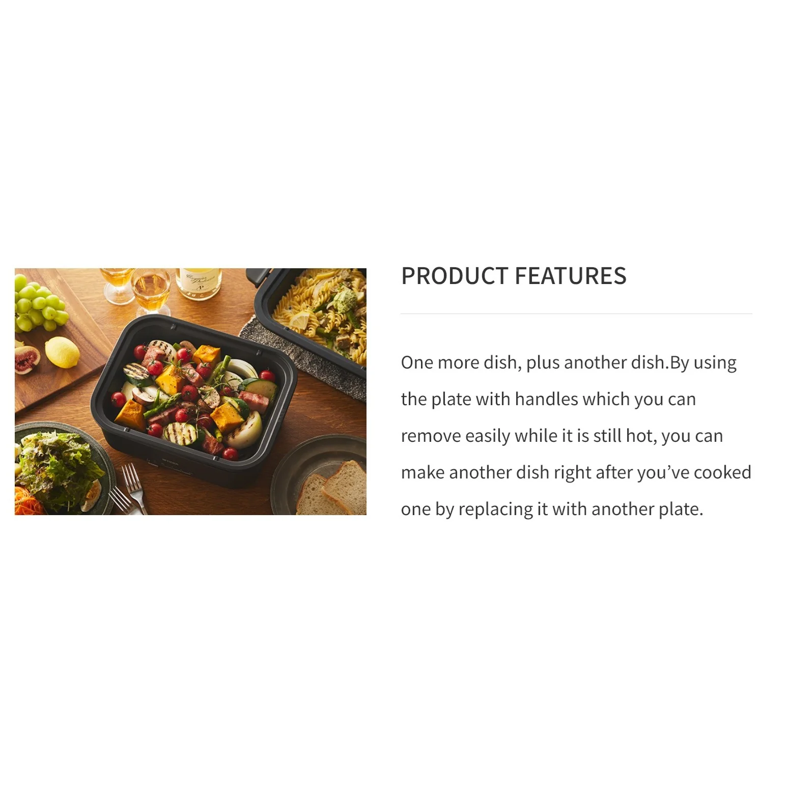 Tiger Griddle Cooking Wares/Compact Electric Skillet CRL-A30S - Image 6