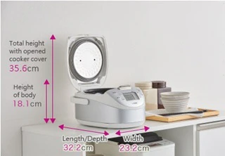 Tiger IH Mini Rice Cooker JPF-A55S 0.5L (Made in Japan) - Image 5