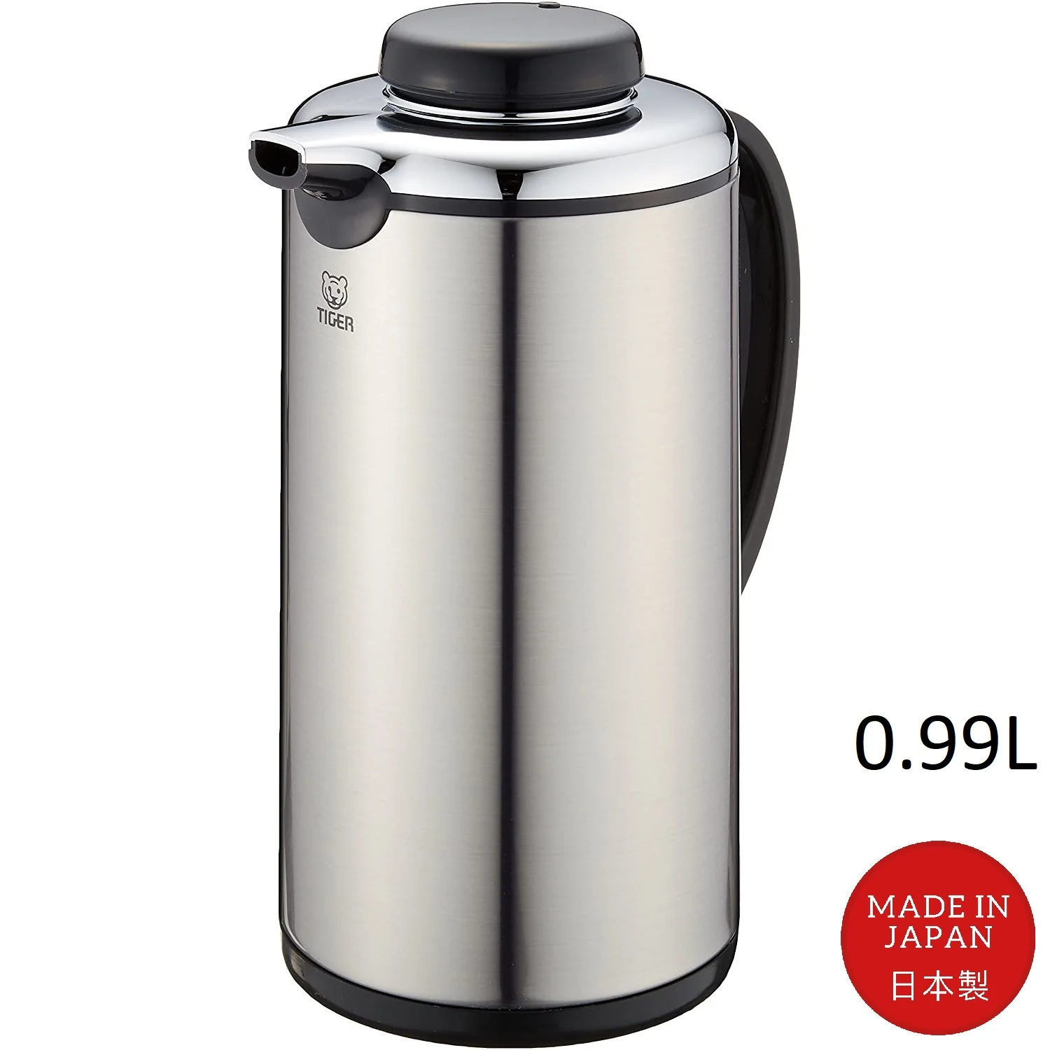 Tiger Vacuum Insulated Stainless Steel Bottle 0.99L/1.84L (Made in Japan) - Image 2