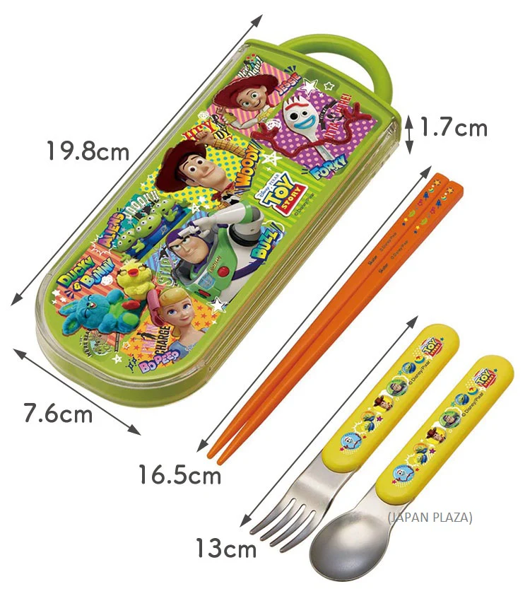 Toy Story Chopsticks Set - Dishwasher & Dryer Safe (Made in Japan) - Image 5