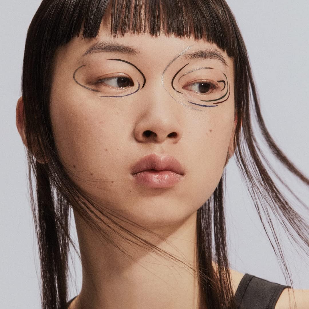 UZU Eyeliner By Flowfushi Metallic Black (Made in Japan) - Image 9