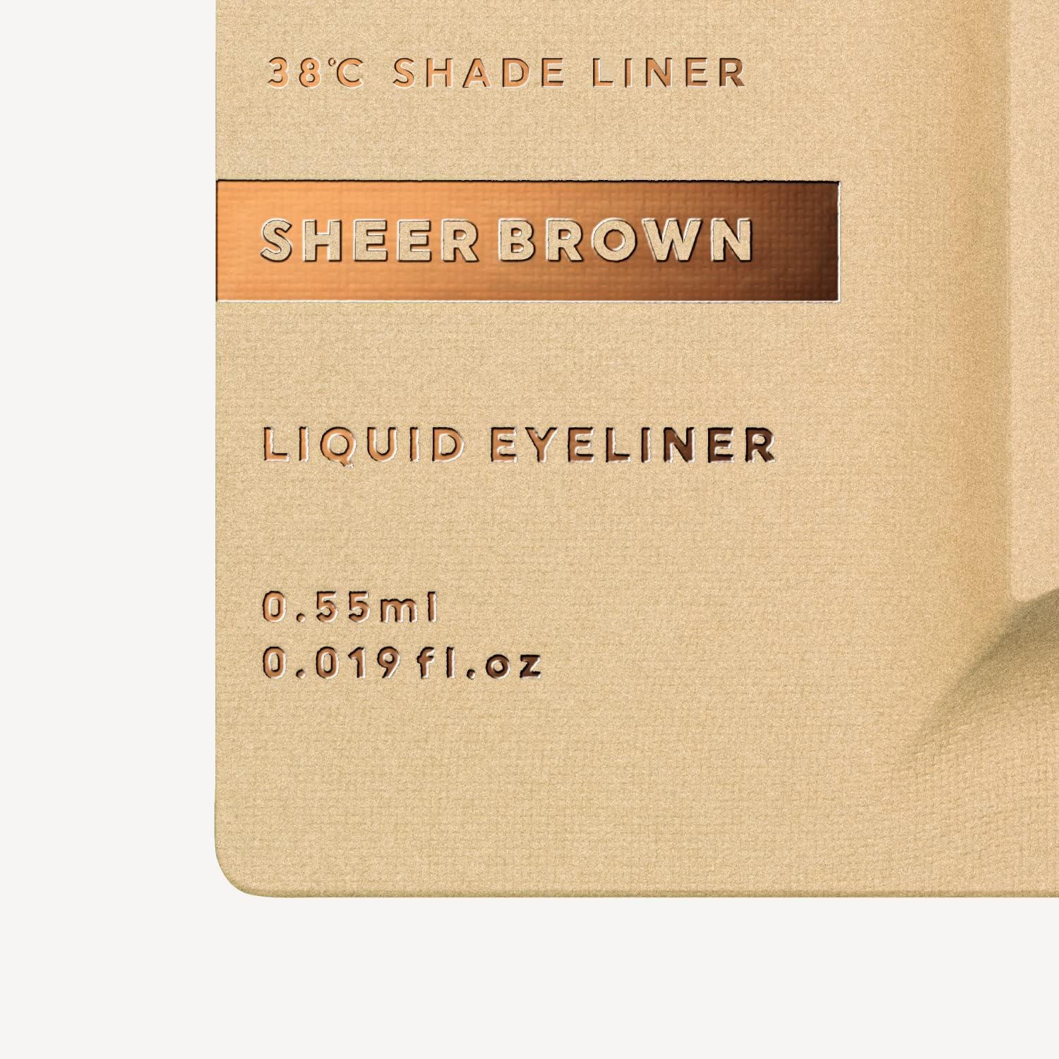 UZU Eyeliner By Flowfushi - Sheer Brown (Made in Japan) - Image 3