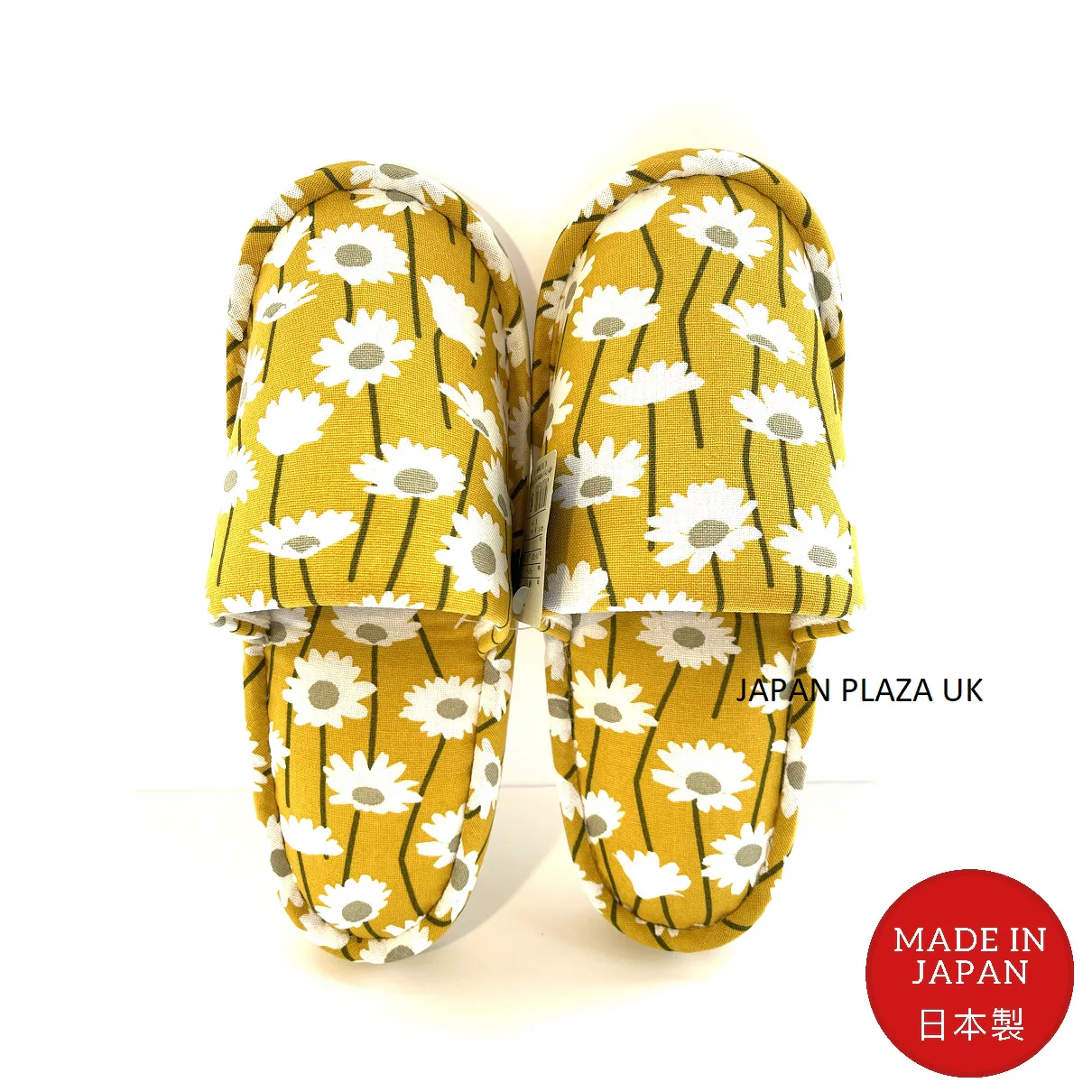 Woman Slippers with Daisy Pattern (Made in Japan) - Image 7
