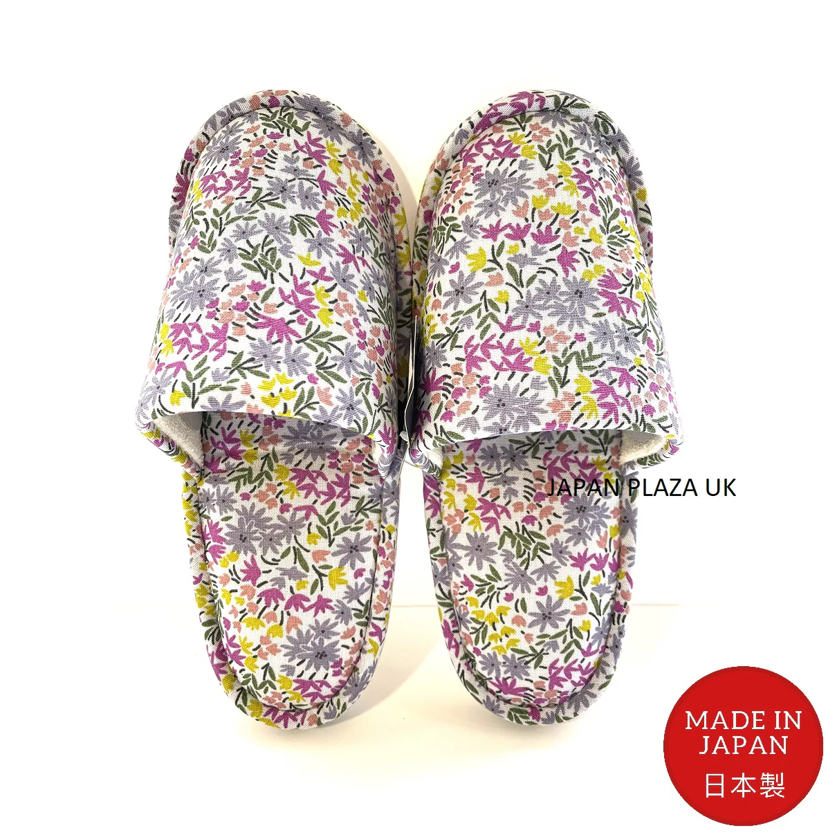 Woman Slippers with Floral Pattern (Made in Japan) - Image 4