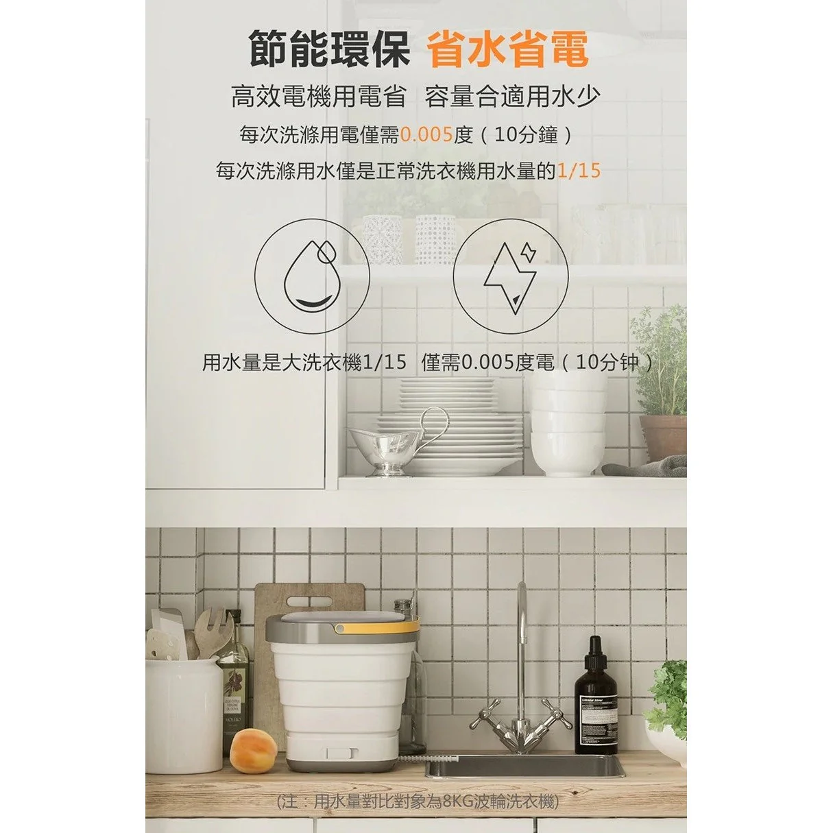 Yohome Portable Folding Washing Machine - Image 11