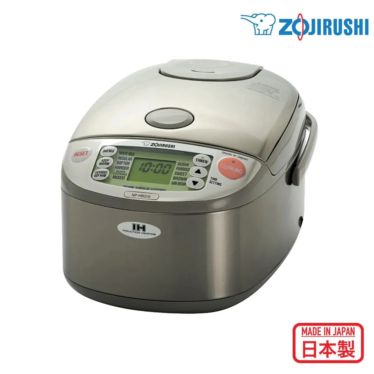 Zojirushi Rice Cooker NP-HBQ10/18 <IH Pressure> (Made in Japan) - Image 3