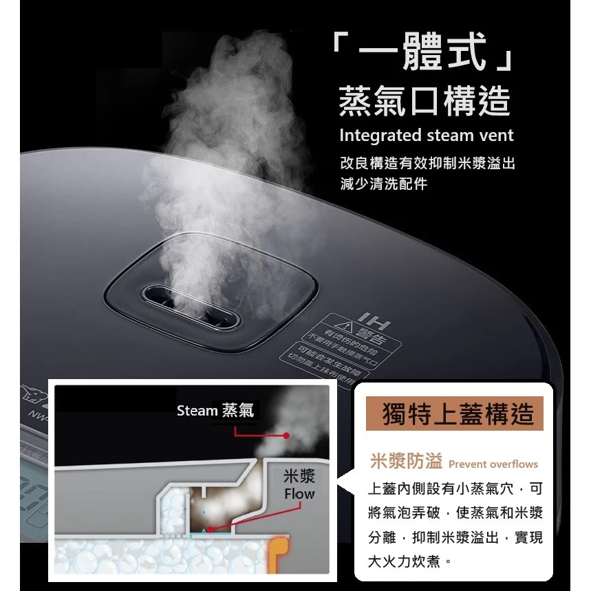 Zojirushi IH Rice Cooker NW-QAQ10/18 (Made in Japan) - Image 20